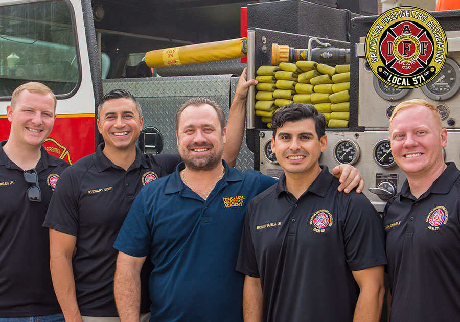 ff-local-571 The Galveston Firefighter's Local 573 was a client of Falcontail Marketing & Design