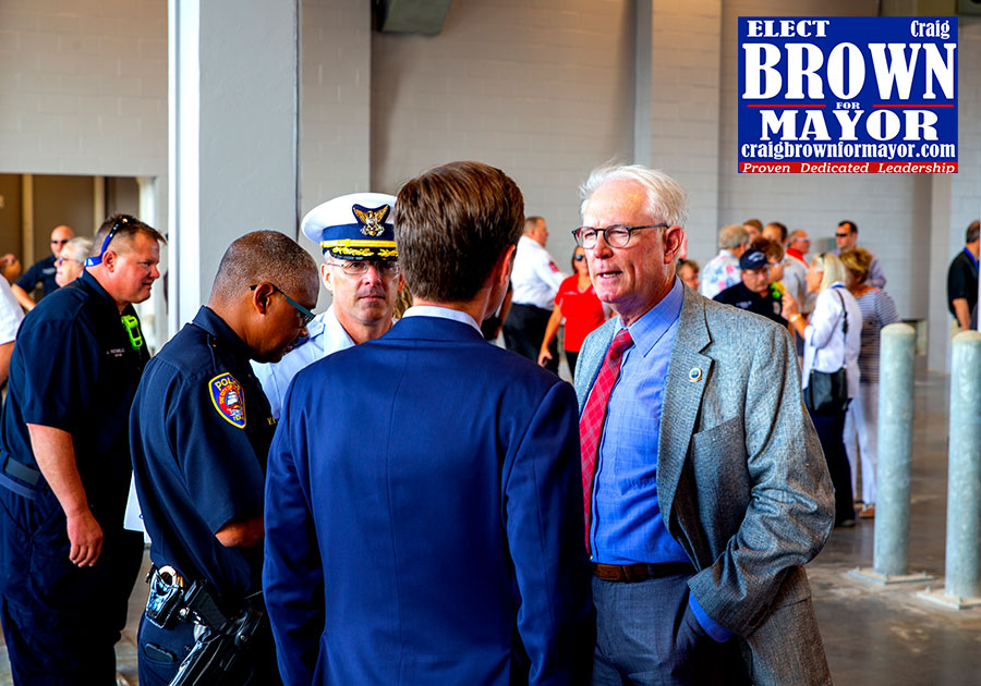 Craig Falcontail Marketing and Design supported Craig Brown’s political campaigns, helping him get elected Mayor of Galveston for three terms.