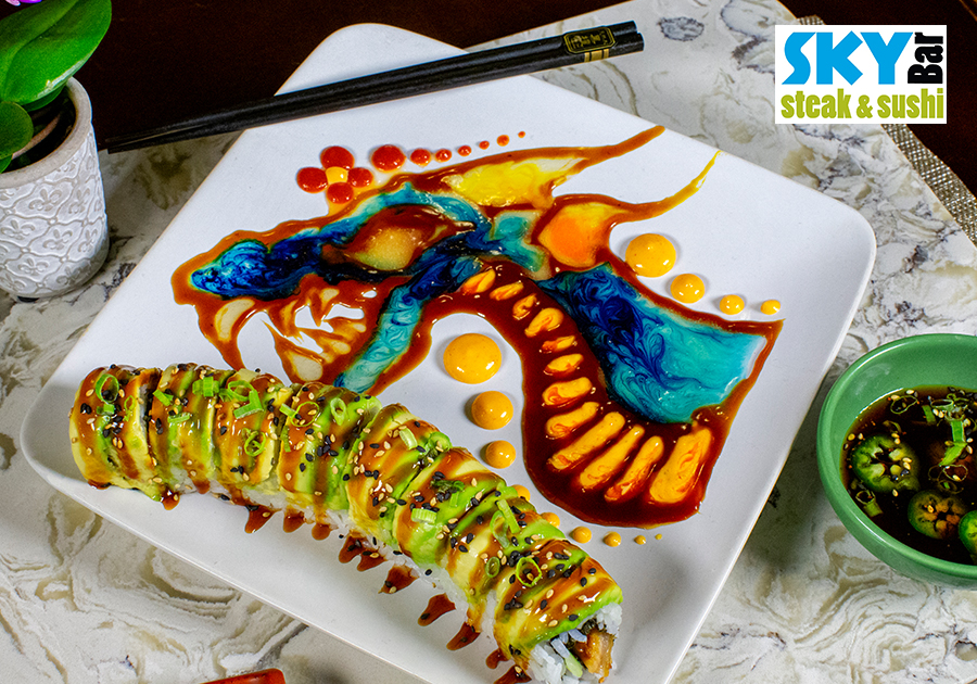 sky Sky Bar Steak & Sushi a client of Falcontail Marketing and Design