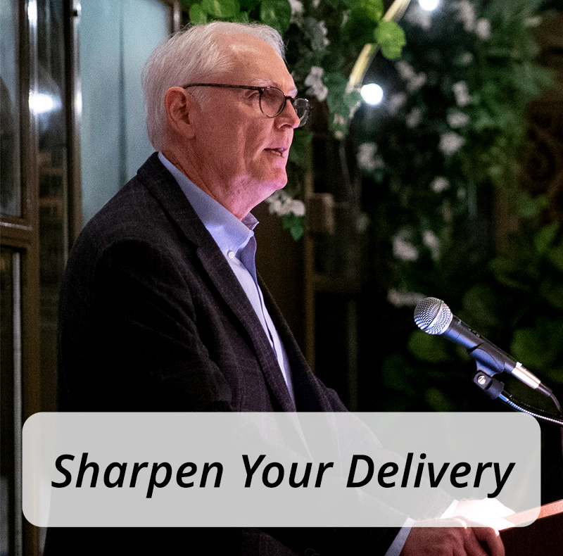 train where it matters most Sharpen Your Delivery - Falcontail Marketing & Design